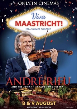 Poster for André Rieu’s 2026 Summer Concert: Viva Maastricht! 
